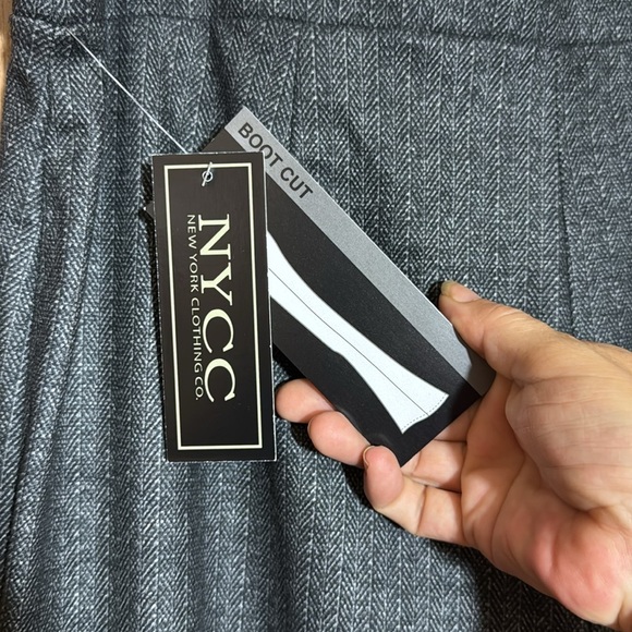 NYCC new pull on boot cut pants size large new - Picture 6 of 8